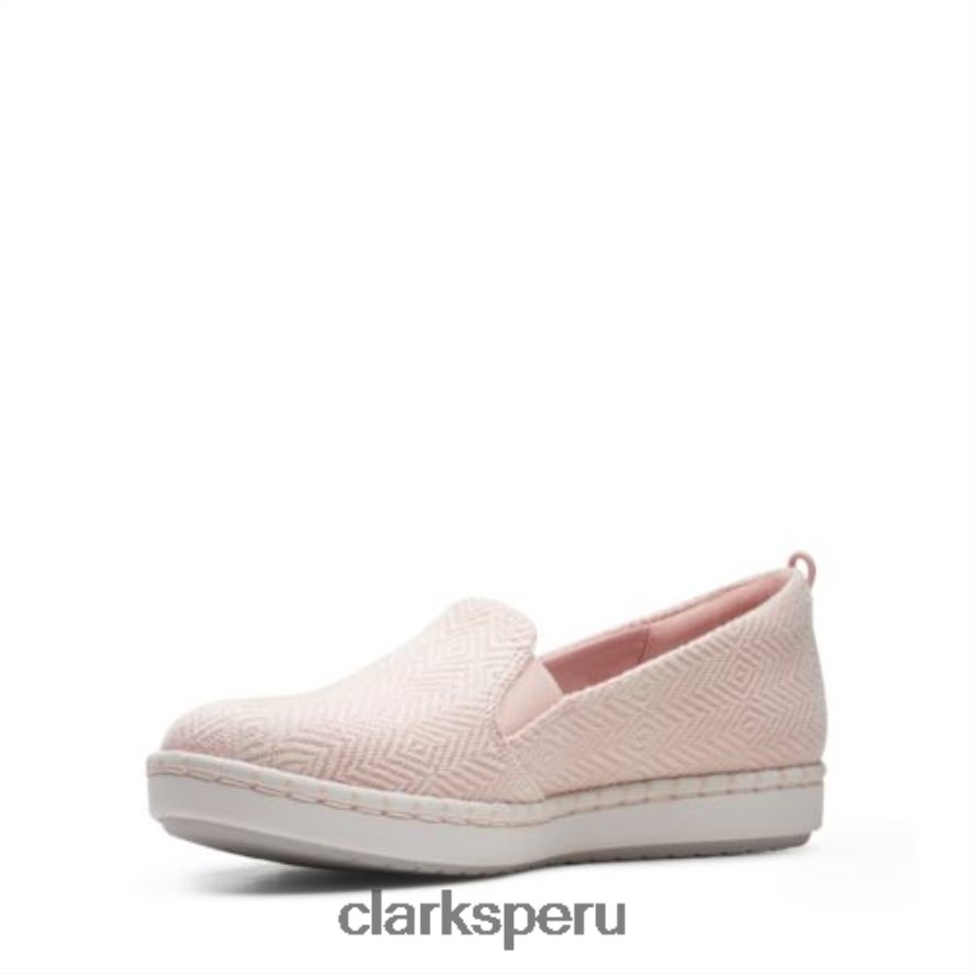 clarks textiles rosa step g low slip mujer Clarks 40N4LX4022 textil rosa