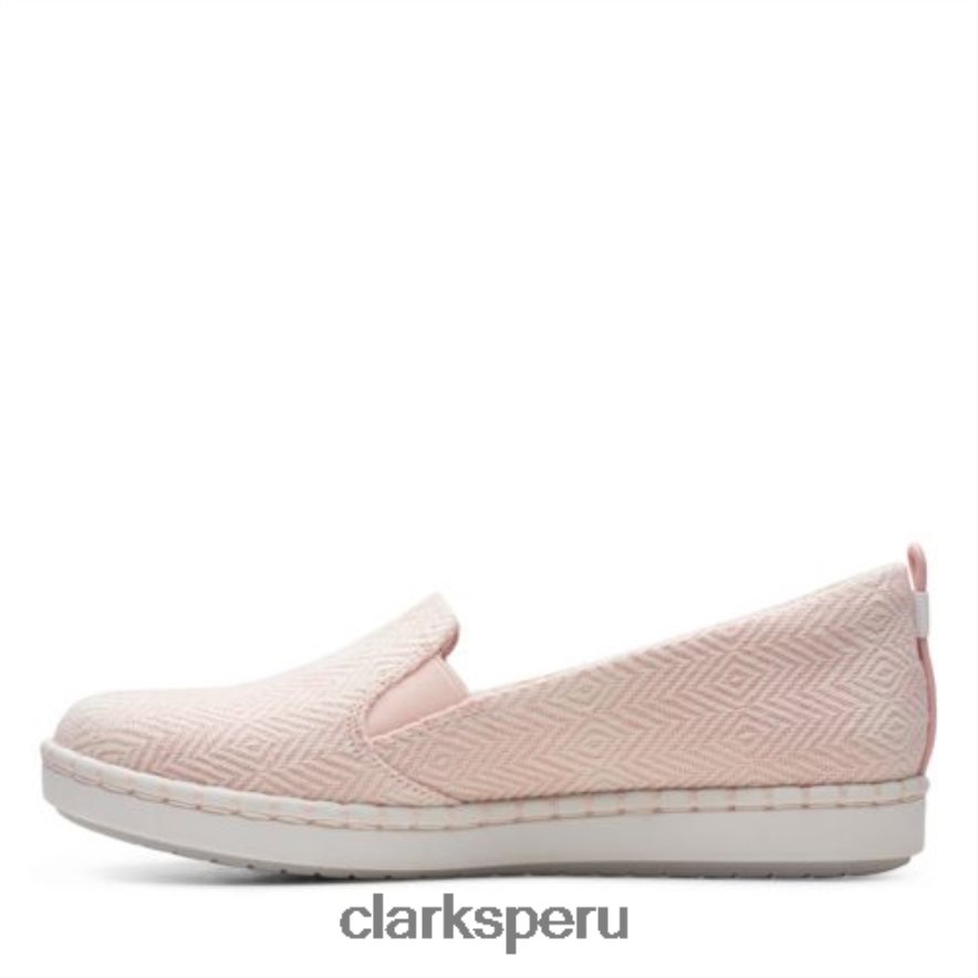 clarks textiles rosa step g low slip mujer Clarks 40N4LX4022 textil rosa