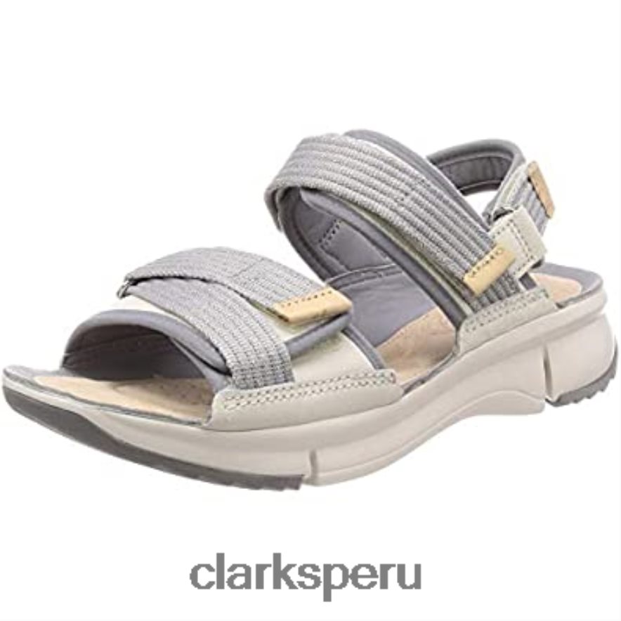 clarks tri walk mujer blanco mujer Clarks 40N4LX2889 blanco