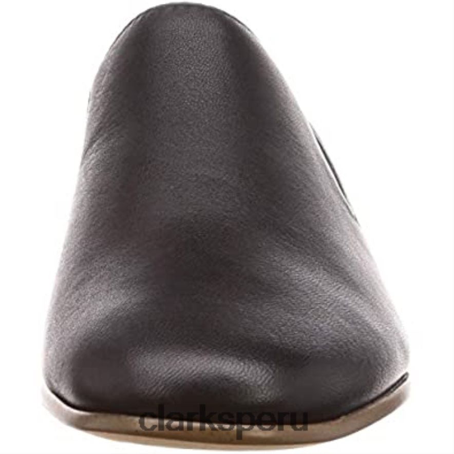clarks viola_mocassins puros negros para mujer mujer Clarks 40N4LX756 cuero negro cuero negro
