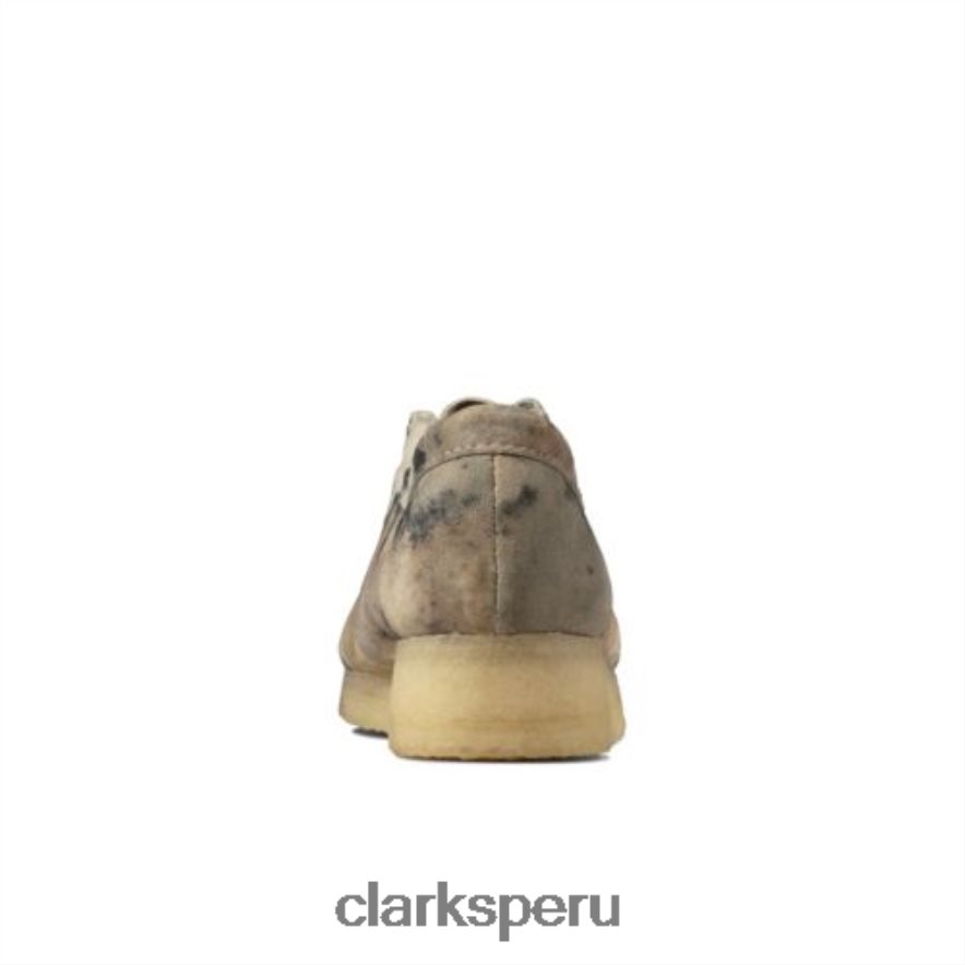 clarks wallabee camuflaje blanco roto mujer Clarks 40N4LX3962 camuflaje blanco roto