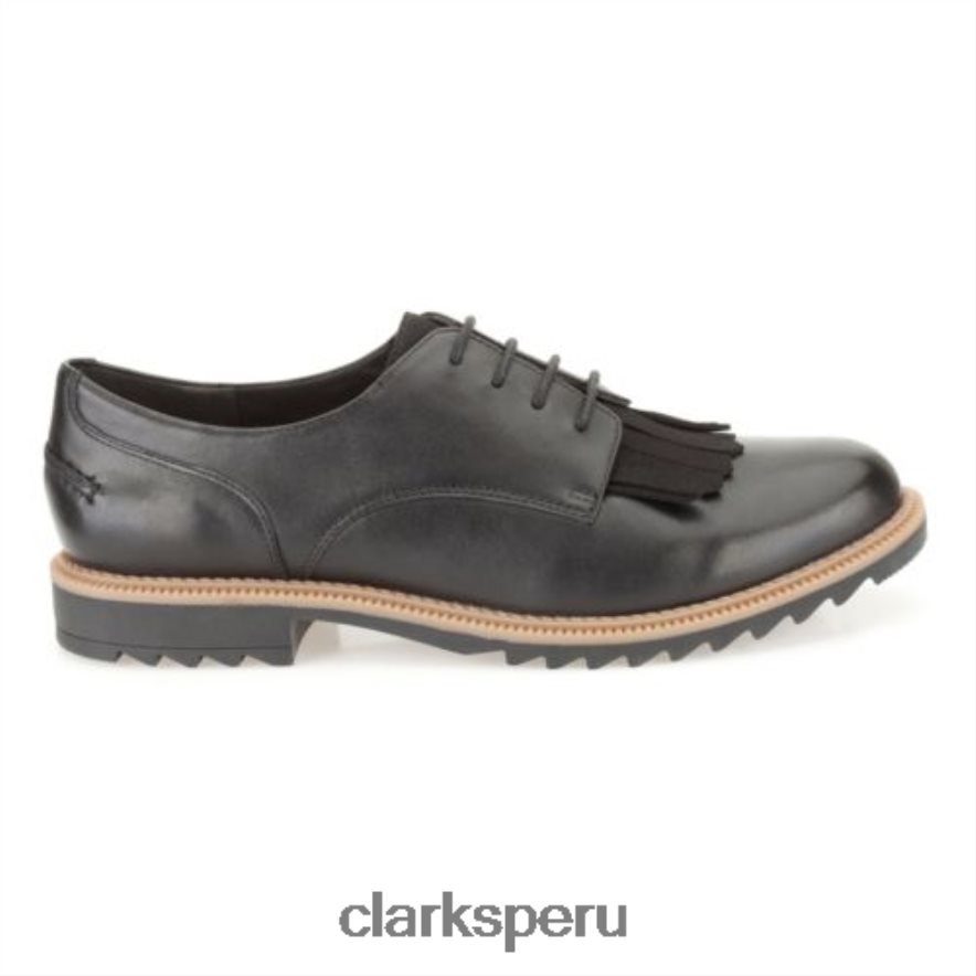 griff mabel clarks cuero negro mujer Clarks 40N4LX3885 cuero negro