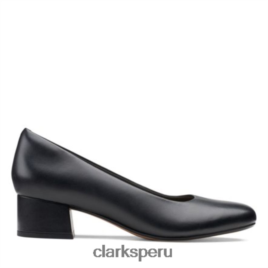 marilyn leah clarks cuero negro mujer Clarks 40N4LX3967 cuero negro