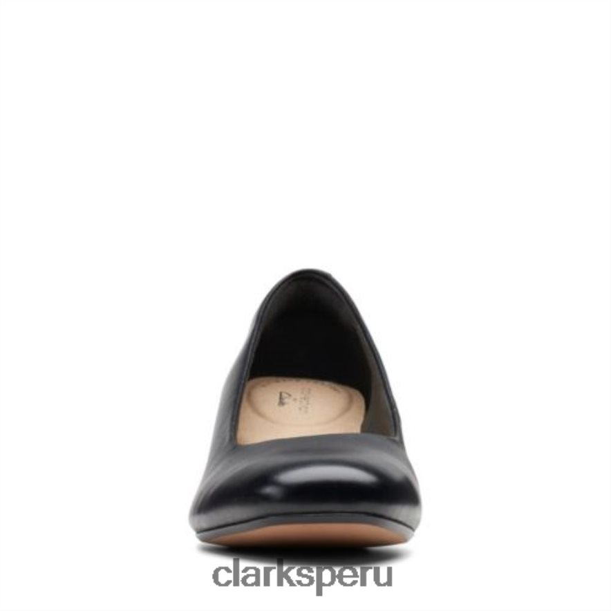 marilyn leah clarks cuero negro mujer Clarks 40N4LX3967 cuero negro