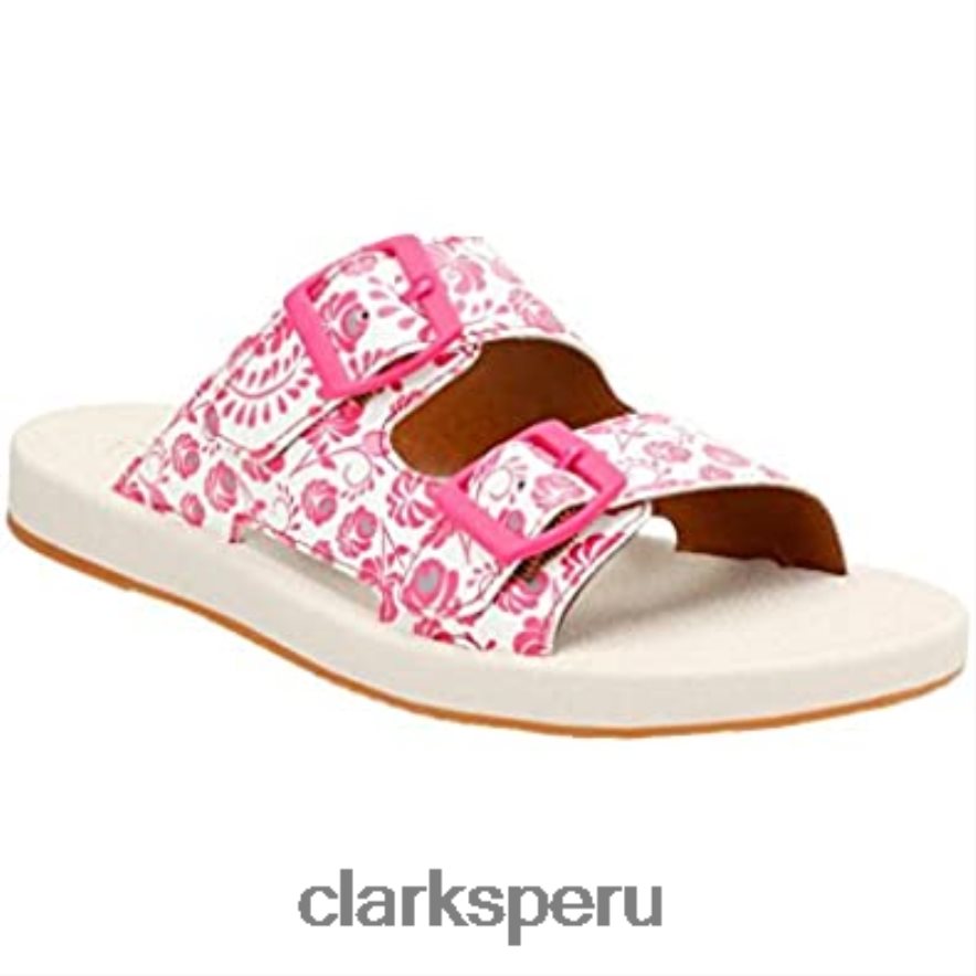 paylor myra slide mujer clarks fucsia sintetico mujer Clarks 40N4LX255 fucsia sintético