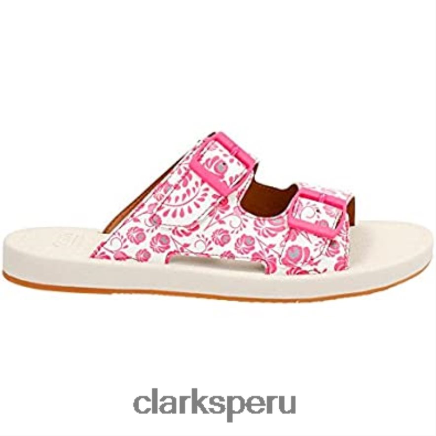 paylor myra slide mujer clarks fucsia sintetico mujer Clarks 40N4LX255 fucsia sintético