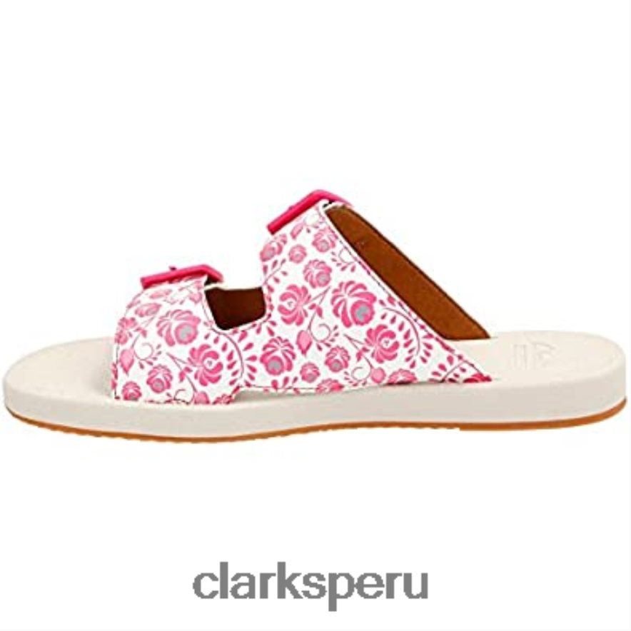 paylor myra slide mujer clarks fucsia sintetico mujer Clarks 40N4LX255 fucsia sintético