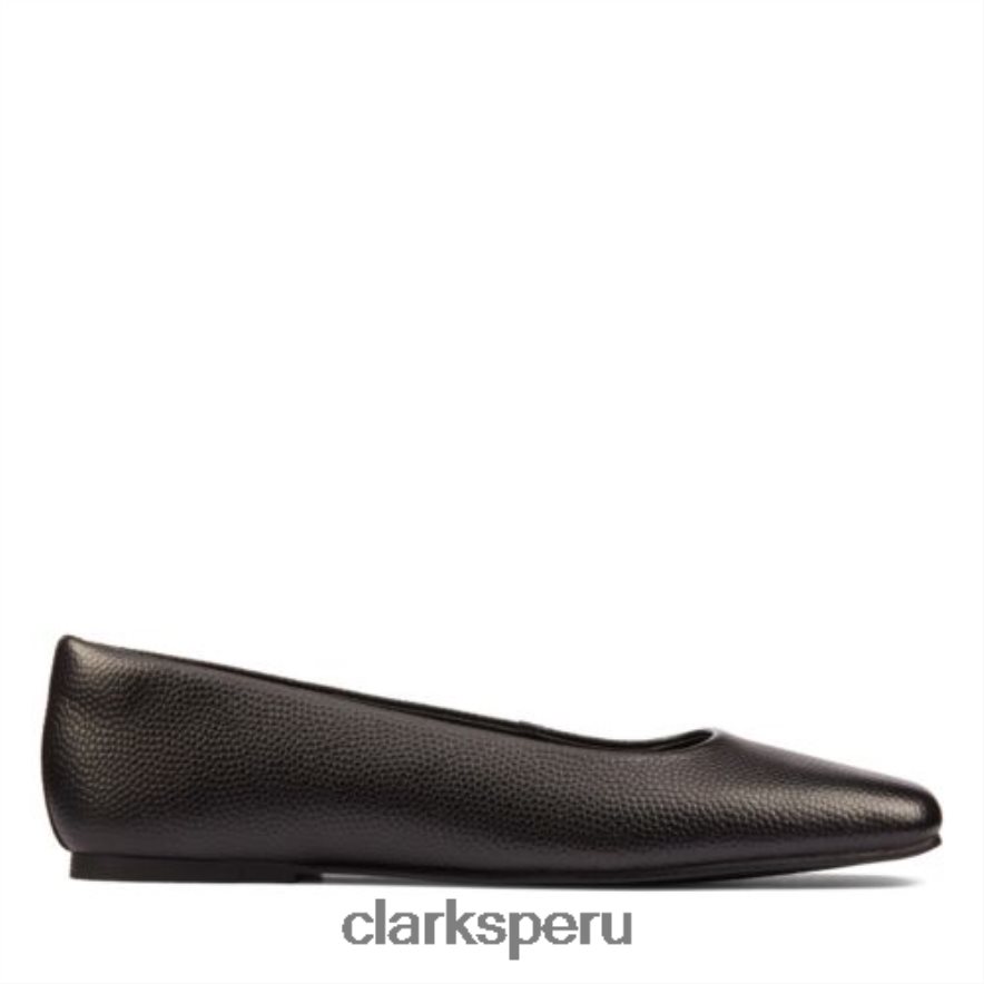 puro ballet2 clarks cuero negro mujer Clarks 40N4LX3943 cuero negro