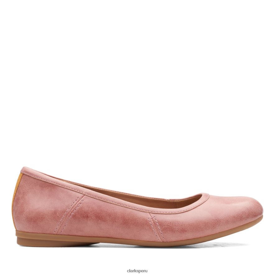 rosa clarks canebay llanura mujer Clarks 40N4LX3304 rosa