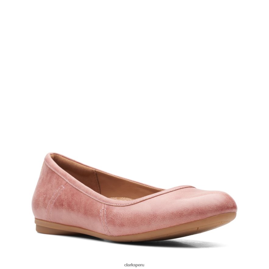 rosa clarks canebay llanura mujer Clarks 40N4LX3304 rosa
