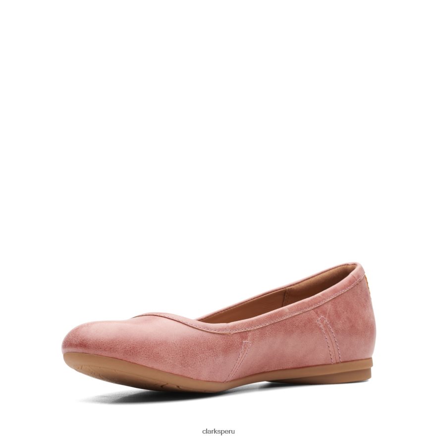 rosa clarks canebay llanura mujer Clarks 40N4LX3304 rosa