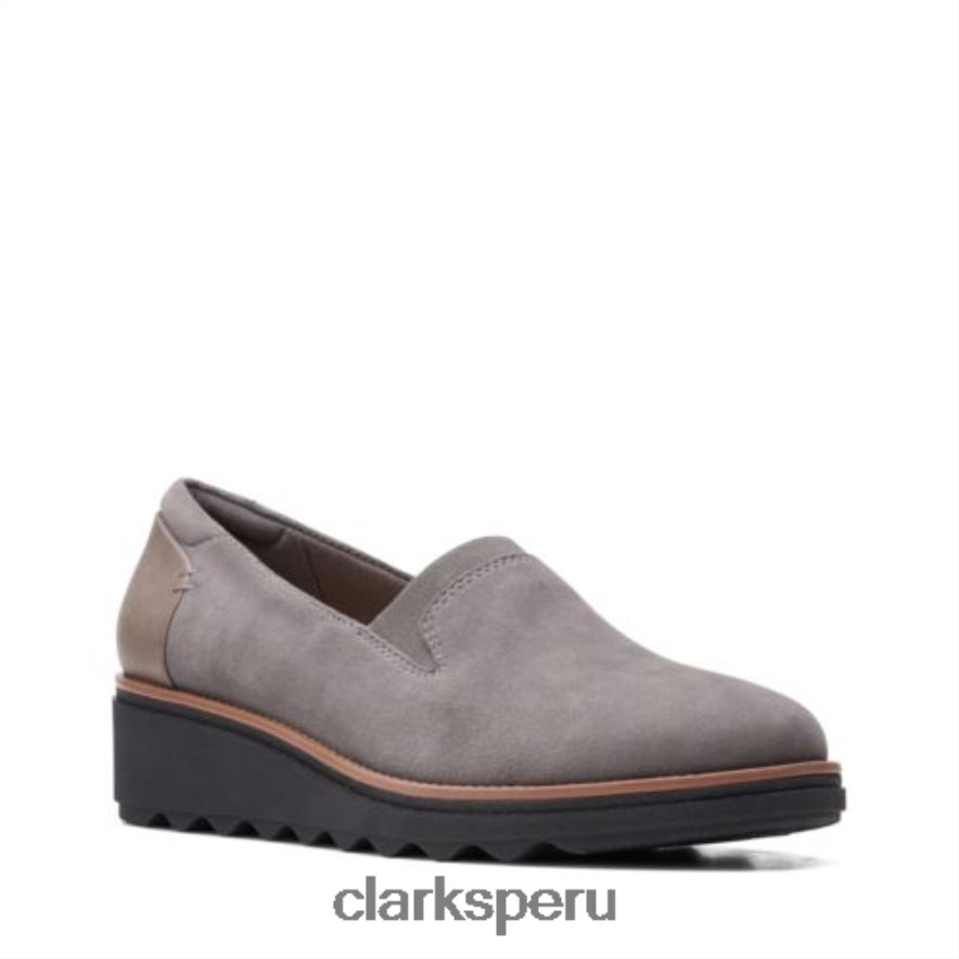 sharon dolly clarks gris mujer Clarks 40N4LX3949 gris