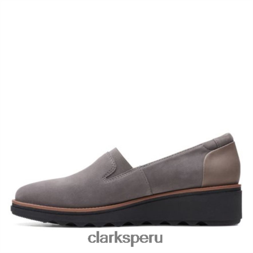 sharon dolly clarks gris mujer Clarks 40N4LX3949 gris