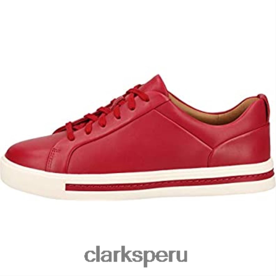 sharon maui zapato rojo con cordones para mujer clarks rojos mujer Clarks 40N4LX2589