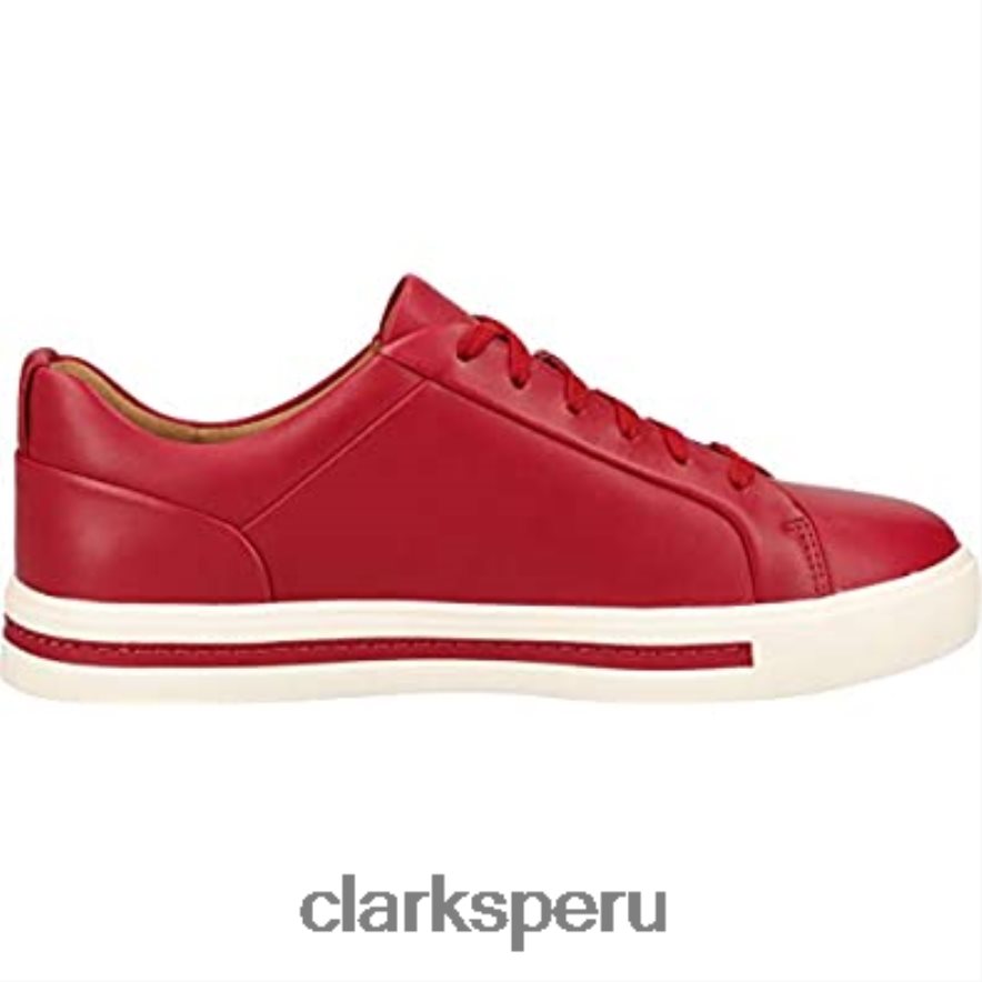 sharon maui zapato rojo con cordones para mujer clarks rojos mujer Clarks 40N4LX2589