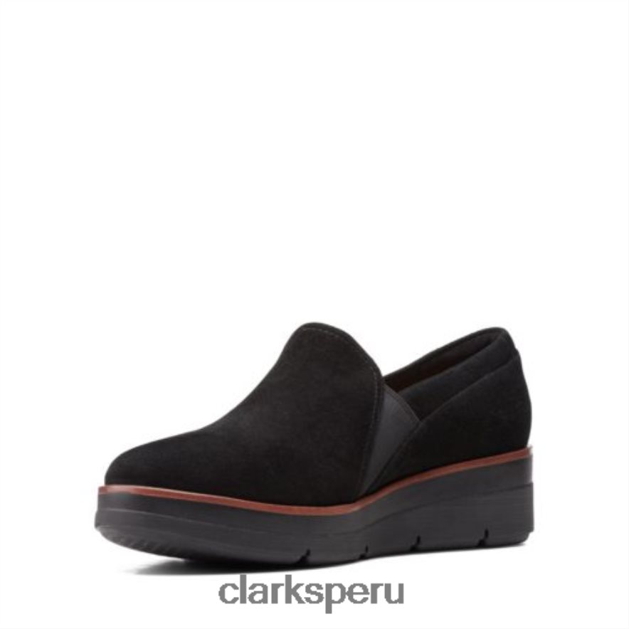 shaylave clarks ante negro mujer Clarks 40N4LX3927 ante negro