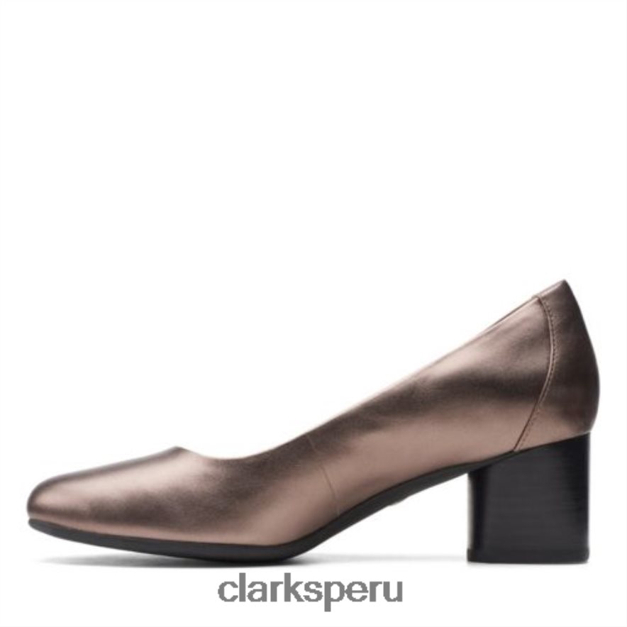 vestido clarks pebble metalizado un cosmo mujer Clarks 40N4LX4009 guijarro metálico