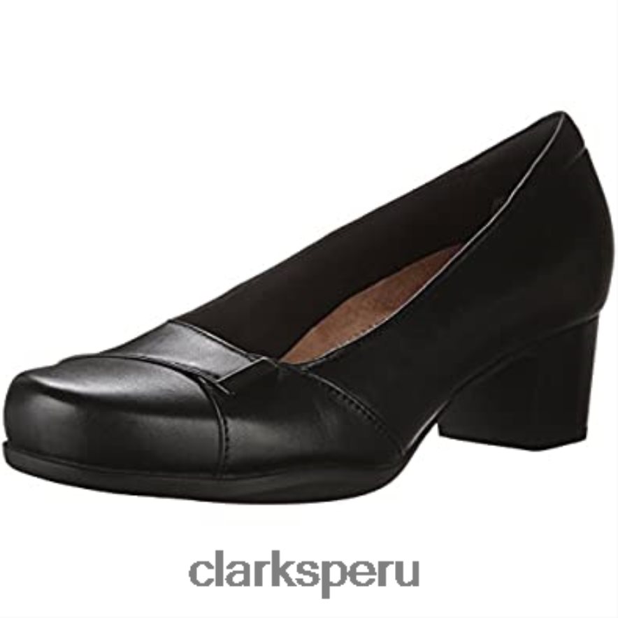 vestido rosalyn belle mujer clarks cuero negro mujer Clarks 40N4LX2453 cuero negro