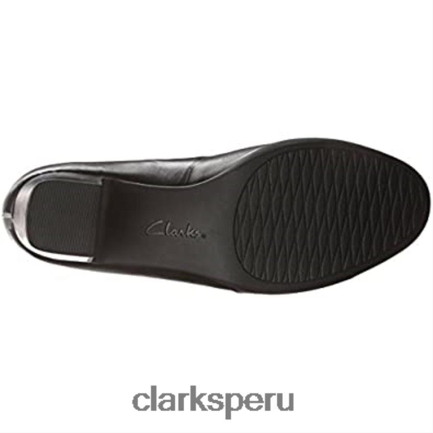 vestido rosalyn belle mujer clarks cuero negro mujer Clarks 40N4LX2453 cuero negro
