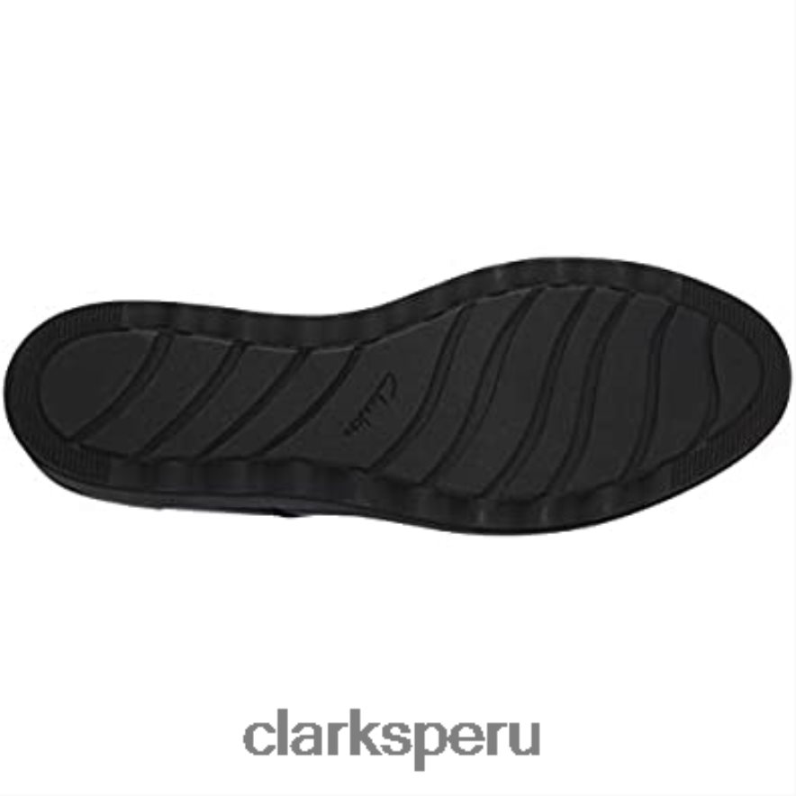 clarks sharon noel oxford de cuero negro para mujer mujer Clarks 40N4LX1140 cuero negro