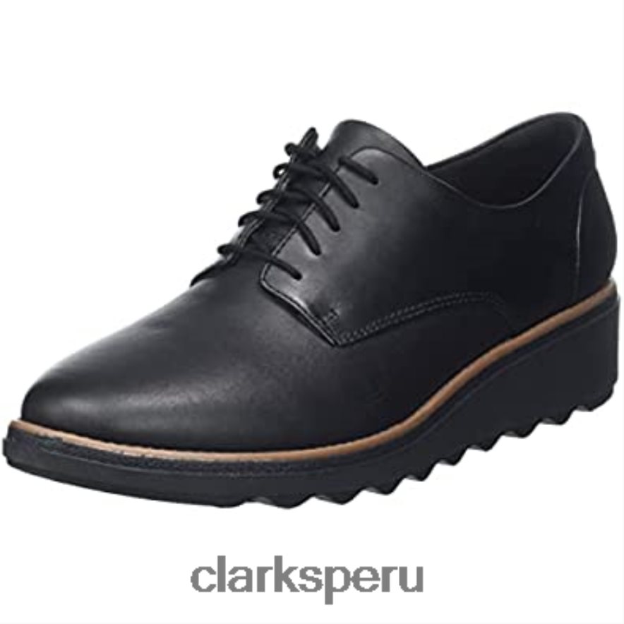 clarks sharon noel oxford negros mujer mujer Clarks 40N4LX1558 negro