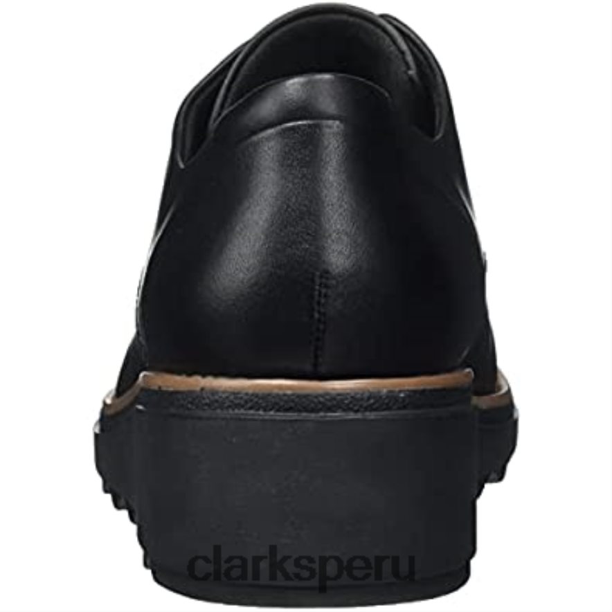 clarks sharon noel oxford negros mujer mujer Clarks 40N4LX1558 negro