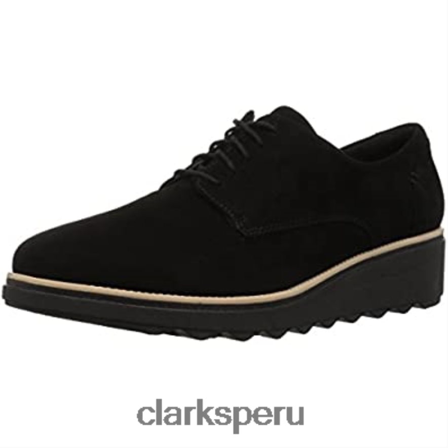 mujer sharon noel oxford clarks nubuck negro mujer Clarks 40N4LX1213 nubuck negro