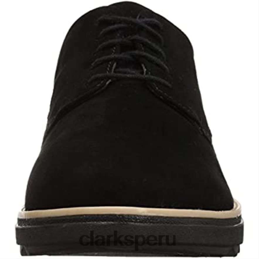 mujer sharon noel oxford clarks nubuck negro mujer Clarks 40N4LX1213 nubuck negro