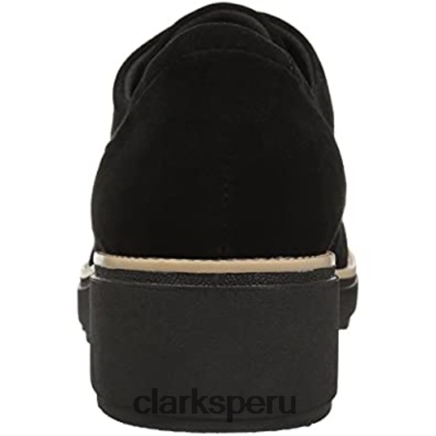 mujer sharon noel oxford clarks nubuck negro mujer Clarks 40N4LX1213 nubuck negro