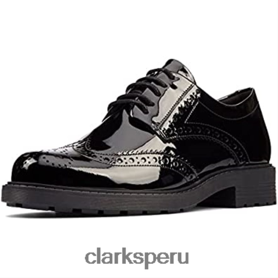 orinoco 2 limit oxford clarks negro pat para mujer mujer Clarks 40N4LX149
