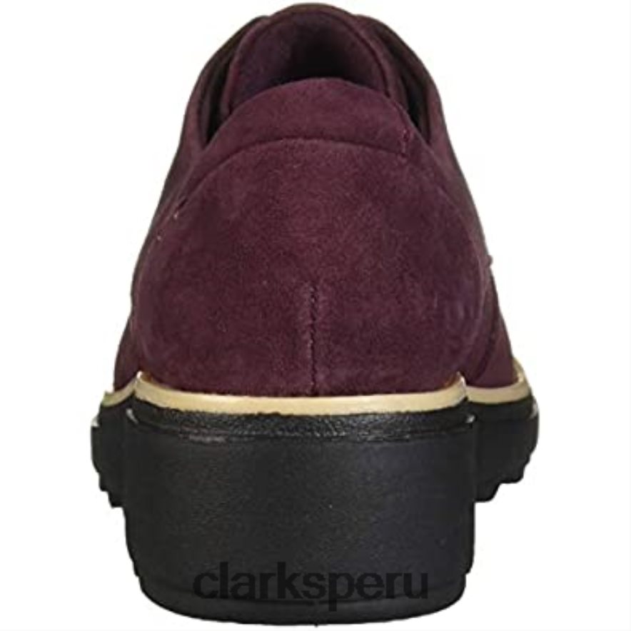 zapatos oxford clarks sharon noel con plataforma para mujer mujer Clarks 40N4LX1565