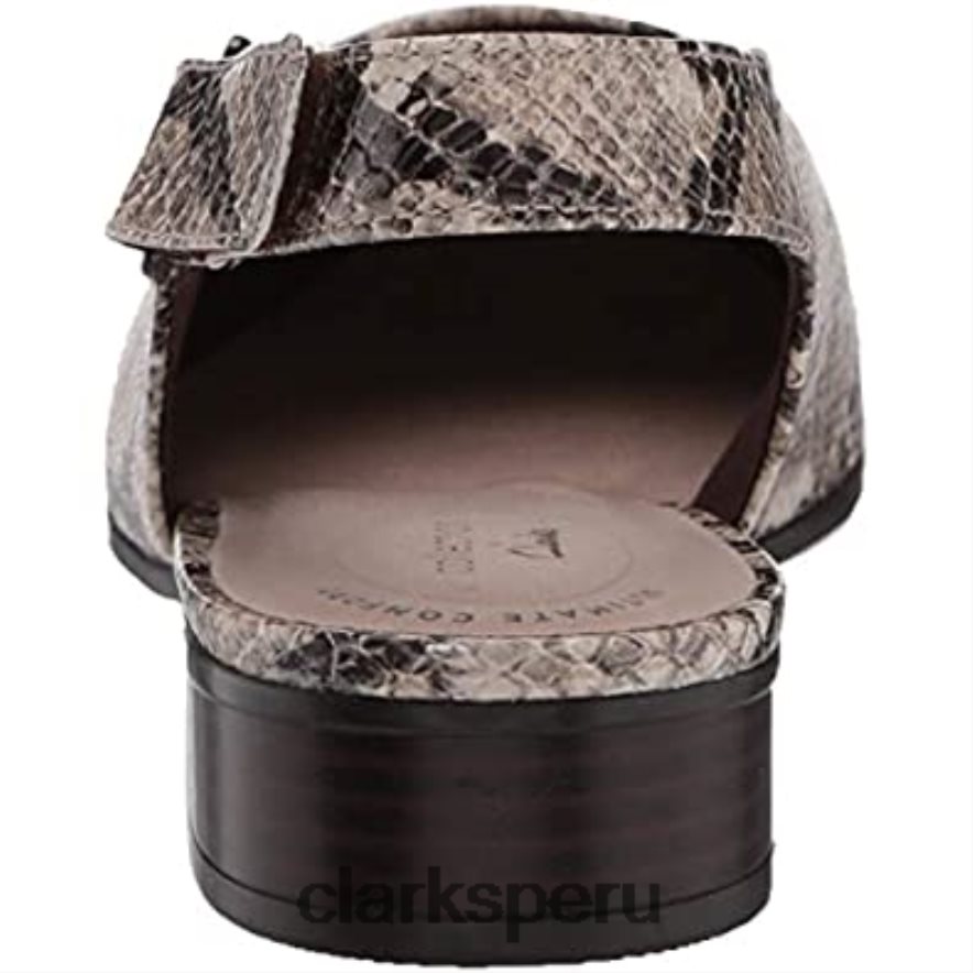 Clarks juliet monte sandalias con puntera cerrada para mujer mujer Clarks 40N4LX2266