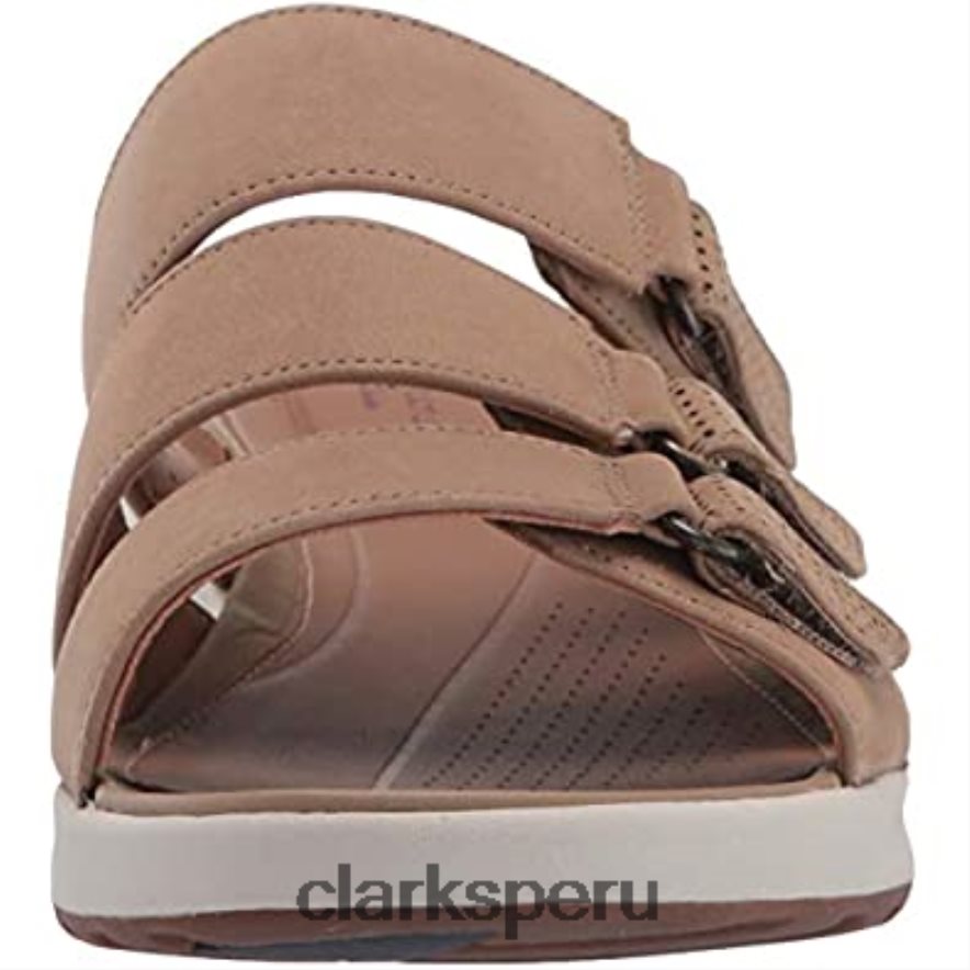 Sandalia Clarks Sand Nubuck para mujer Un Adorn Lane mujer Clarks 40N4LX2281 nubuck arena
