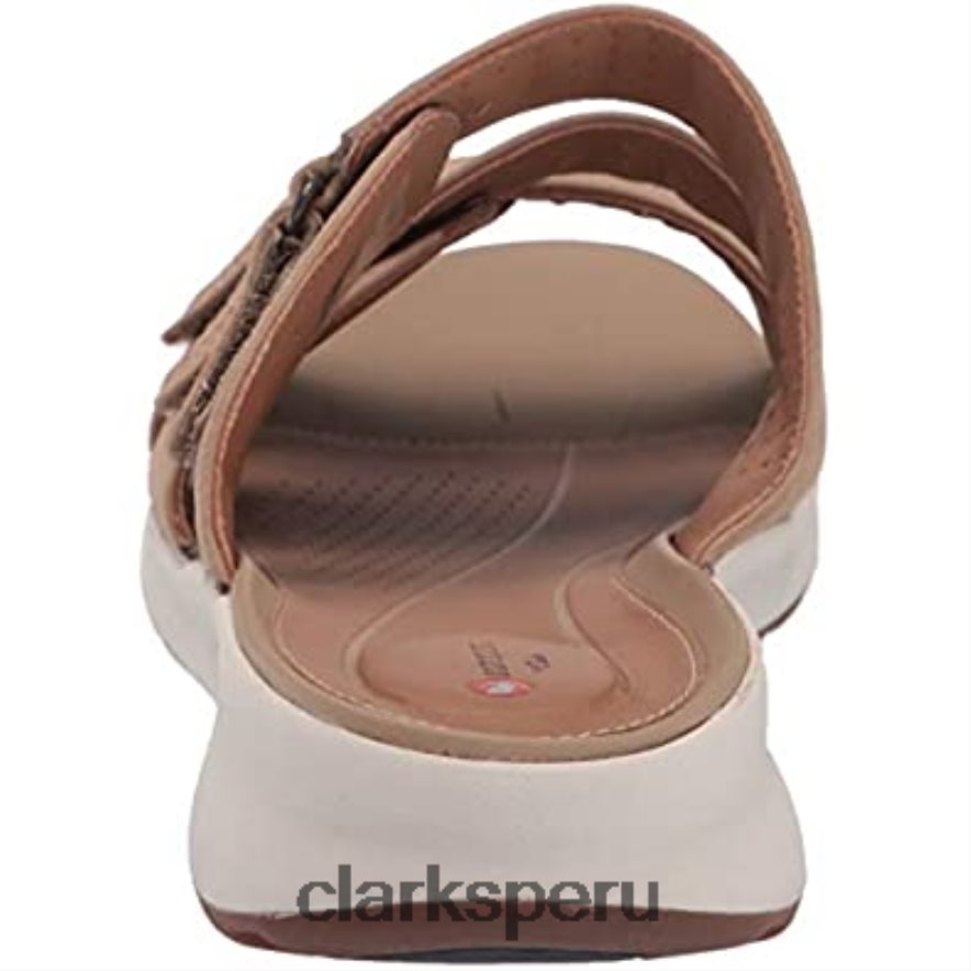 Sandalia Clarks Sand Nubuck para mujer Un Adorn Lane mujer Clarks 40N4LX2281 nubuck arena