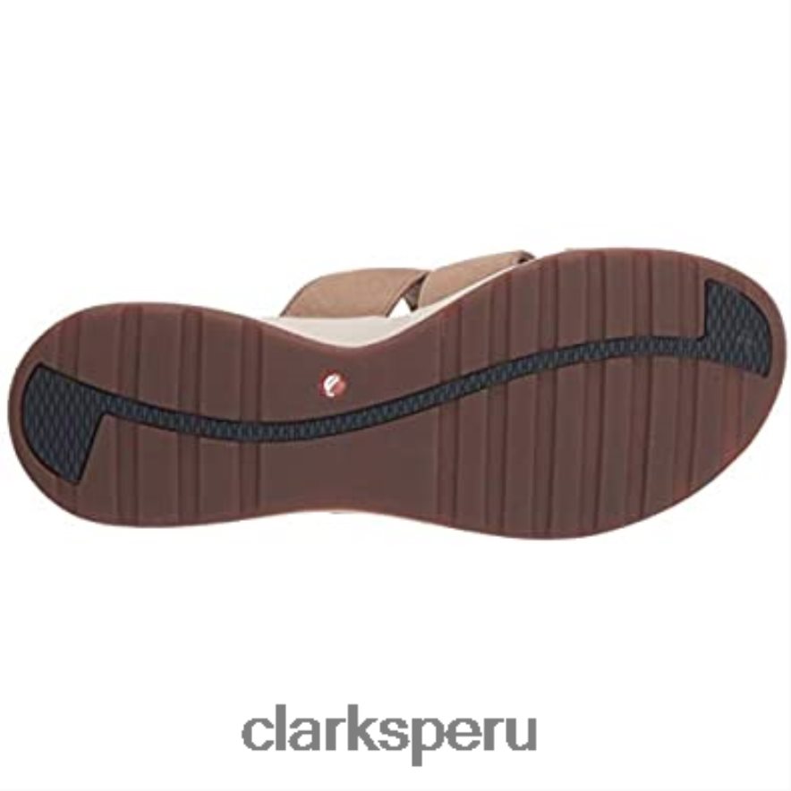 Sandalia Clarks Sand Nubuck para mujer Un Adorn Lane mujer Clarks 40N4LX2281 nubuck arena