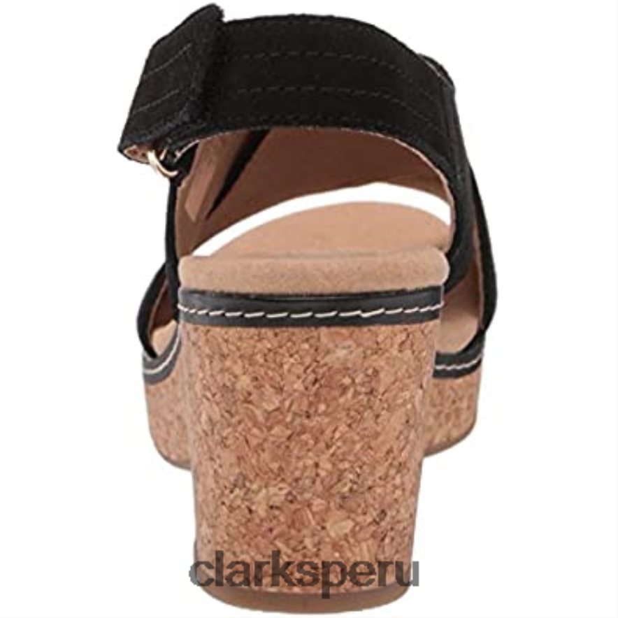 Sandalia de cuña Giselle Coast para mujer Clarks. mujer Clarks 40N4LX1094