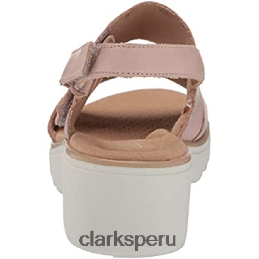 Sandalia plana Clarks Jillian Pearl para mujer mujer Clarks 40N4LX267