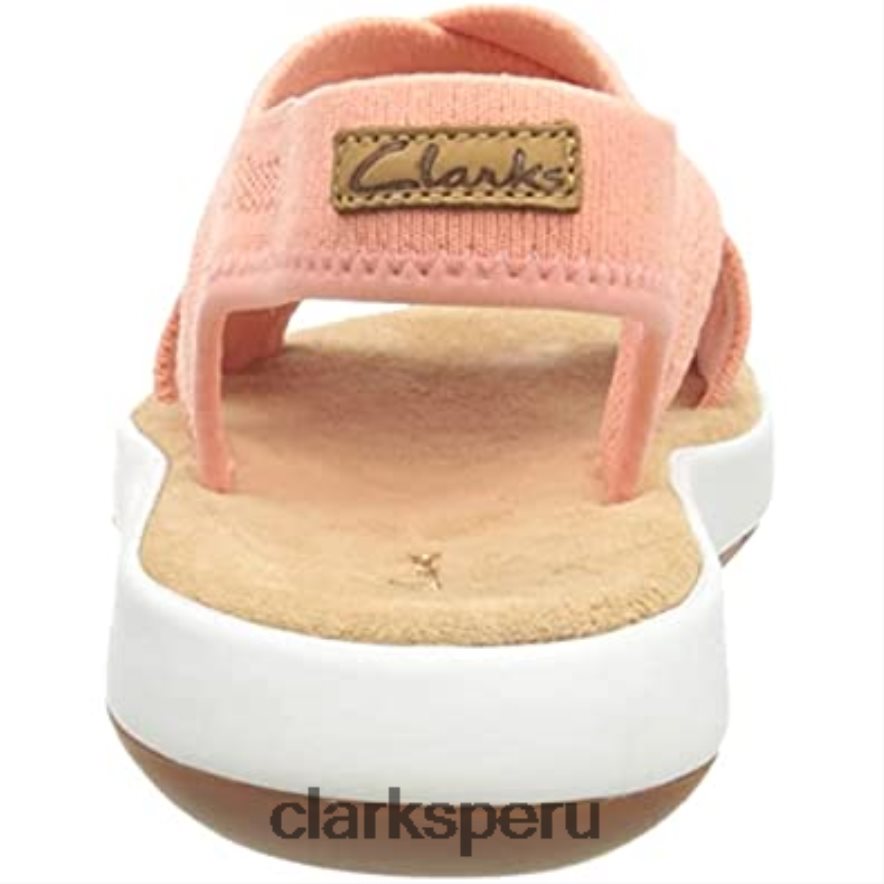 Sandalias Clarks Jemsa Dash para mujer color coral claro. mujer Clarks 40N4LX1706 coral claro