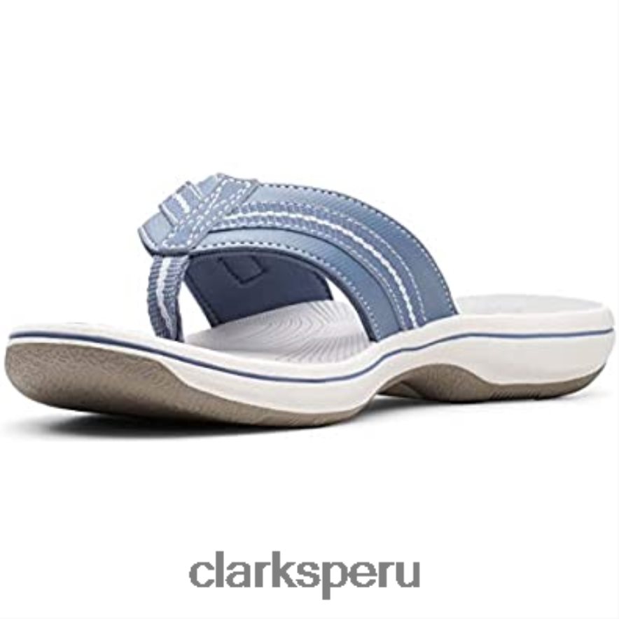 Sandalias clarks brinkley jazzh mujer azul gris mujer Clarks 40N4LX330 gris azulado