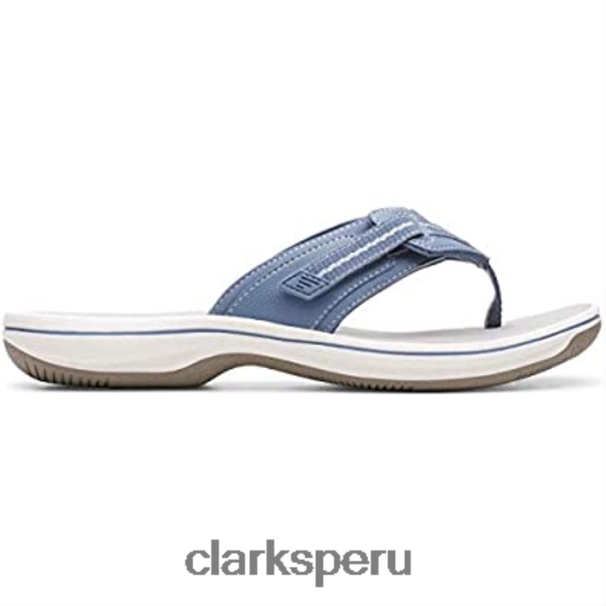 Sandalias clarks brinkley jazzh mujer azul gris mujer Clarks 40N4LX330 gris azulado