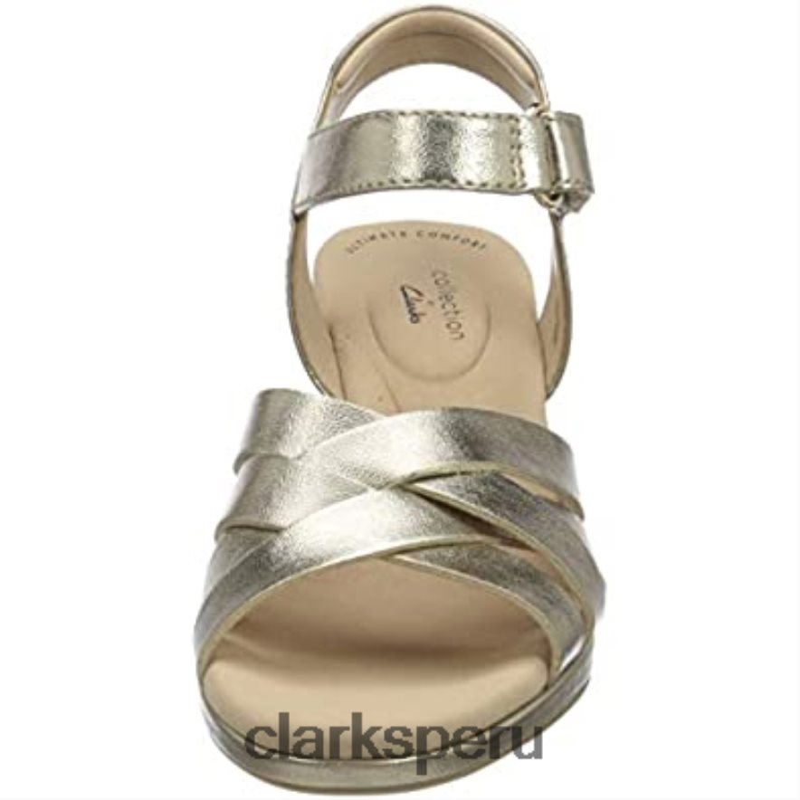 Sandalias de tacón Clarks Lafley Leah para mujer mujer Clarks 40N4LX1472