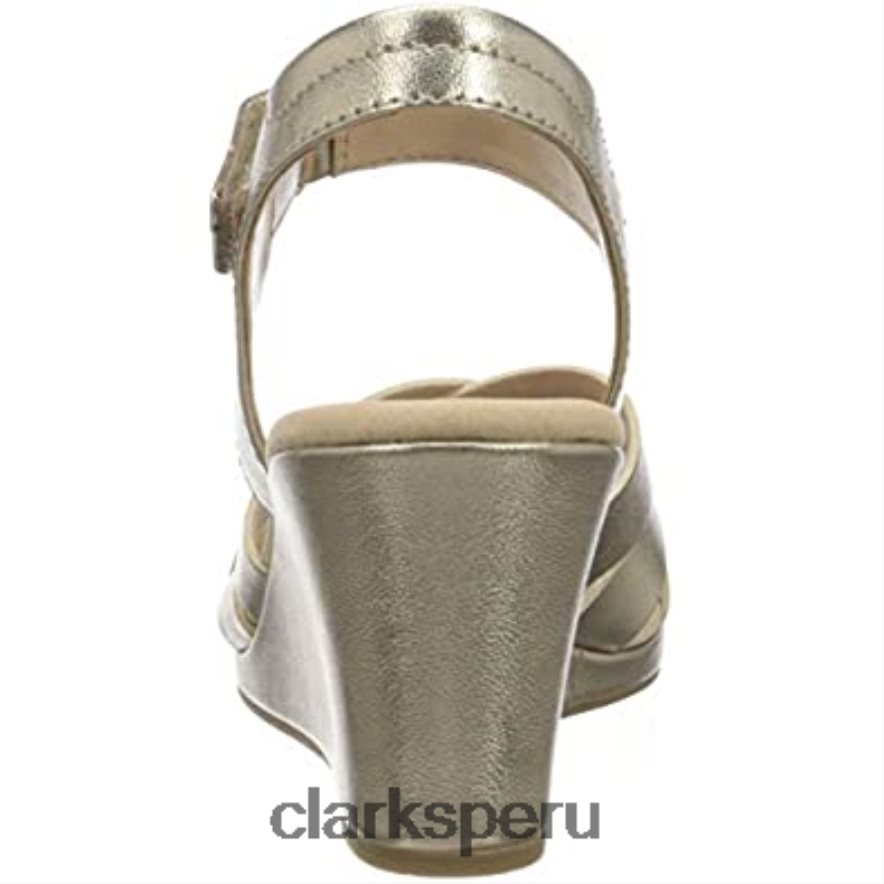 Sandalias de tacón Clarks Lafley Leah para mujer mujer Clarks 40N4LX1472