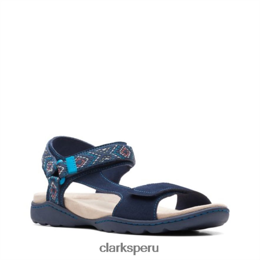 amanda step ante azul marino clarks ante azul marino mujer Clarks 40N4LX6517 gamuza azul marino