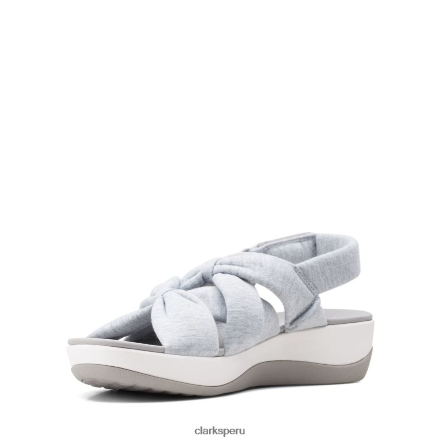 arla meg clarks gris textil mujer Clarks 40N4LX3397 textil gris