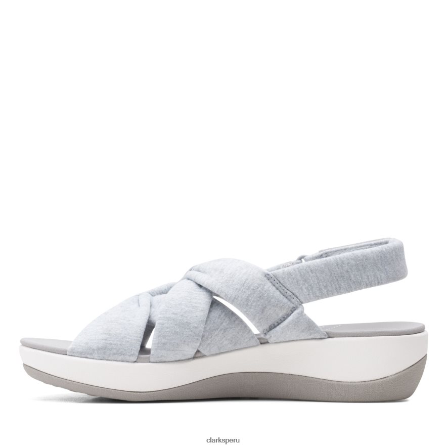 arla meg clarks gris textil mujer Clarks 40N4LX3397 textil gris