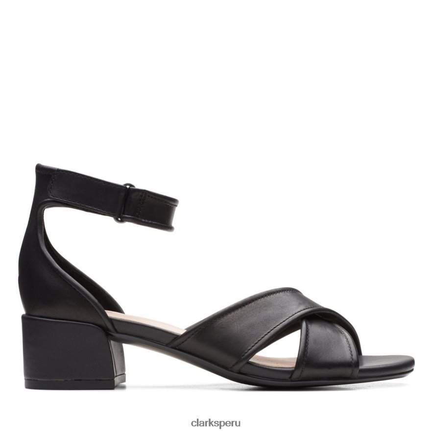 caroleigh rise clarks cuero negro mujer Clarks 40N4LX3239 cuero negro