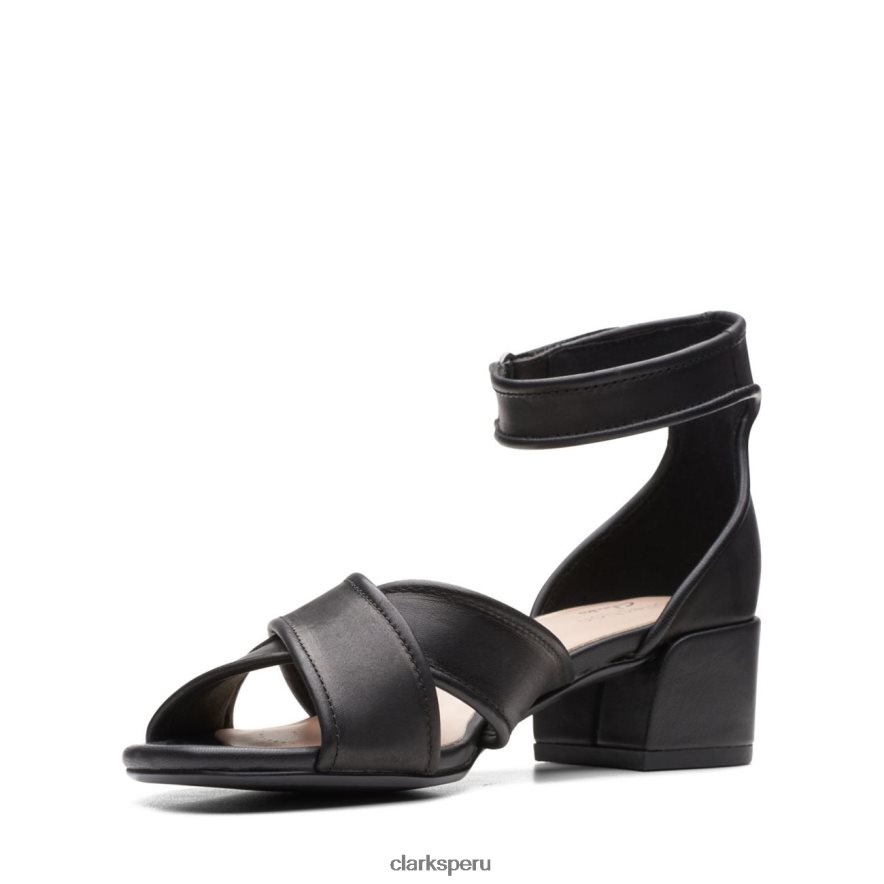 caroleigh rise clarks cuero negro mujer Clarks 40N4LX3239 cuero negro