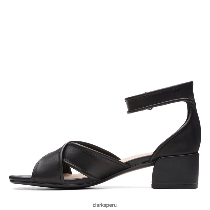 caroleigh rise clarks cuero negro mujer Clarks 40N4LX3239 cuero negro