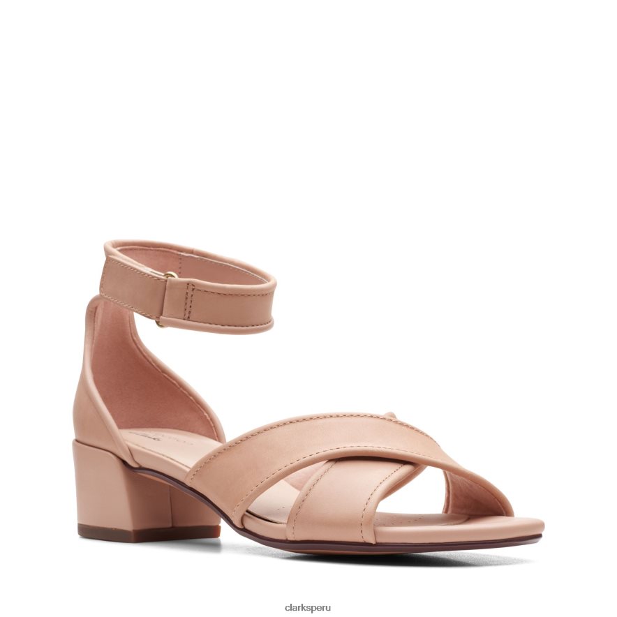 caroleigh rise clarks lea rubor oscuro mujer Clarks 40N4LX3431 lea rubor oscuro