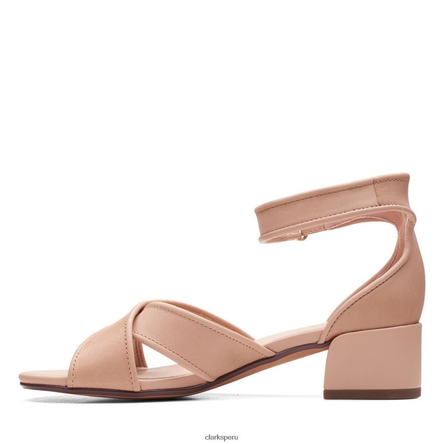 caroleigh rise clarks lea rubor oscuro mujer Clarks 40N4LX3431 lea rubor oscuro